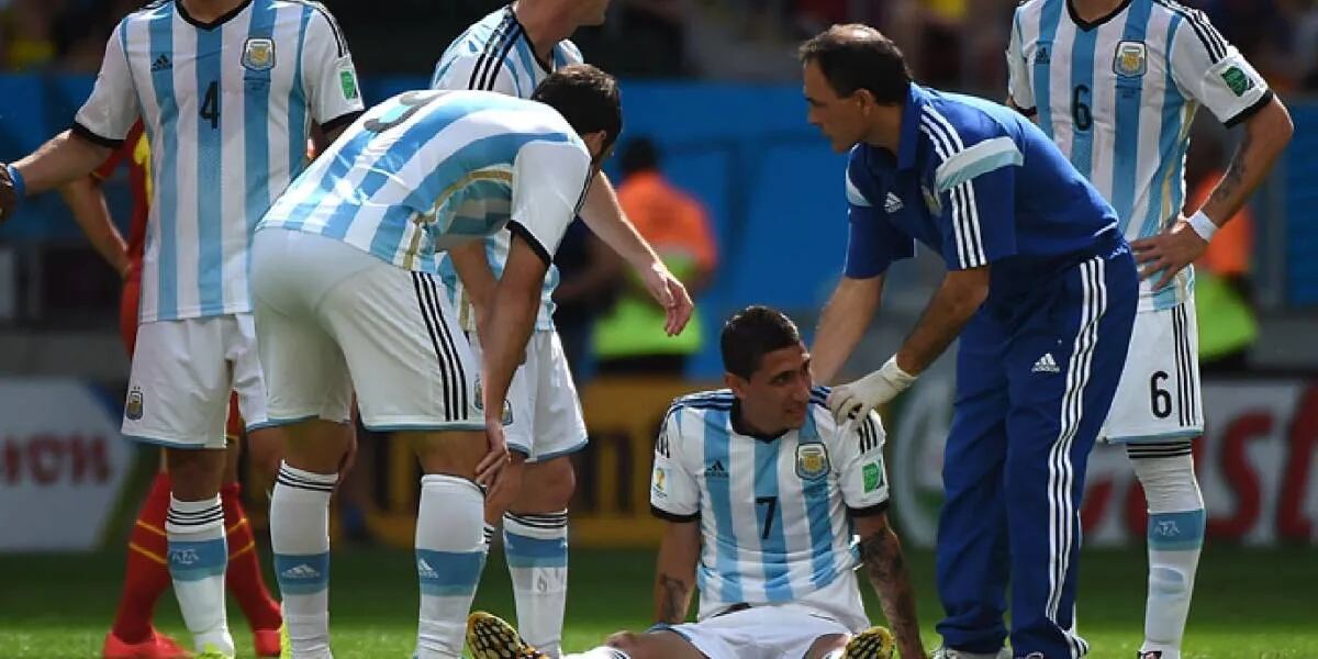 El recuerdo de la carta de Ángel Di María tras una dura lesión: “Si me rompo, déjenme”