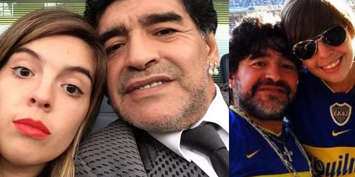 La fulminante frase de Dalma Maradona tras el escándalo con la novia cubana de Diego: "Cada uno siente el Maradona que se merece"