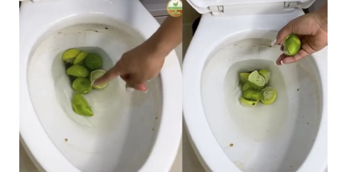 El truco definitivo para limpiar el inodoro con cáscaras de limón