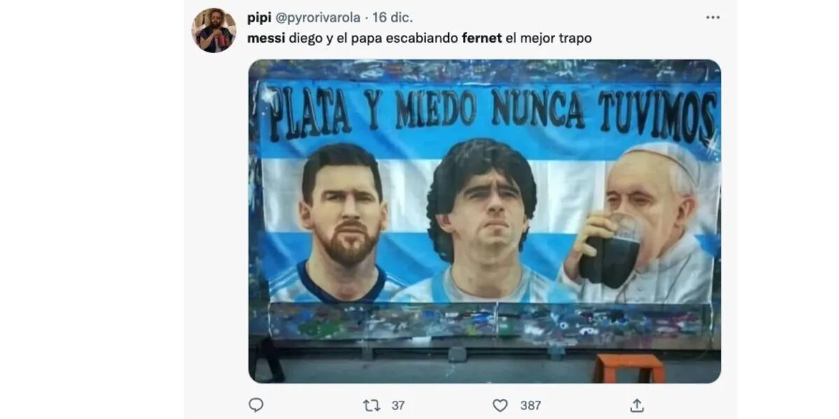 Lionel Messi tomó fernet en un “viajero” frente a los hinchas y los memes se descontrolaron: “Rompió el argentinómetro”