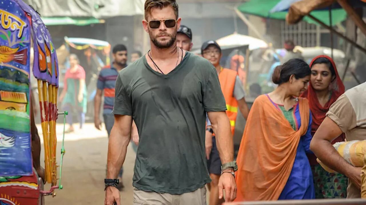 Netflix la película de acción protagonizada por Chris Hemsworth que dura dos horas y ya está rompiendo récords