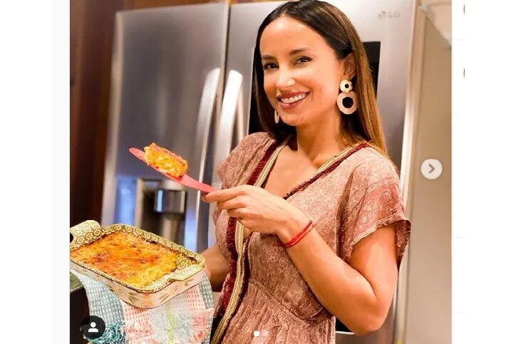 Chipá Guazú: la receta de cocina especial de Lourdes Sánchez (Instagram).