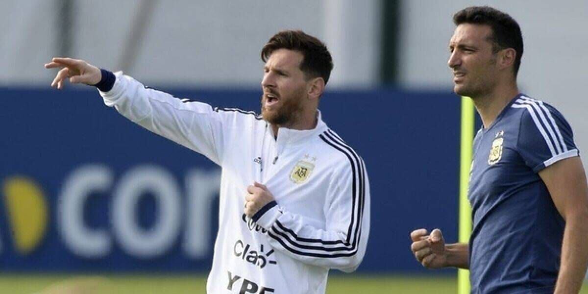 Lionel Scaloni eligió el reemplazante de Messi ante Uruguay