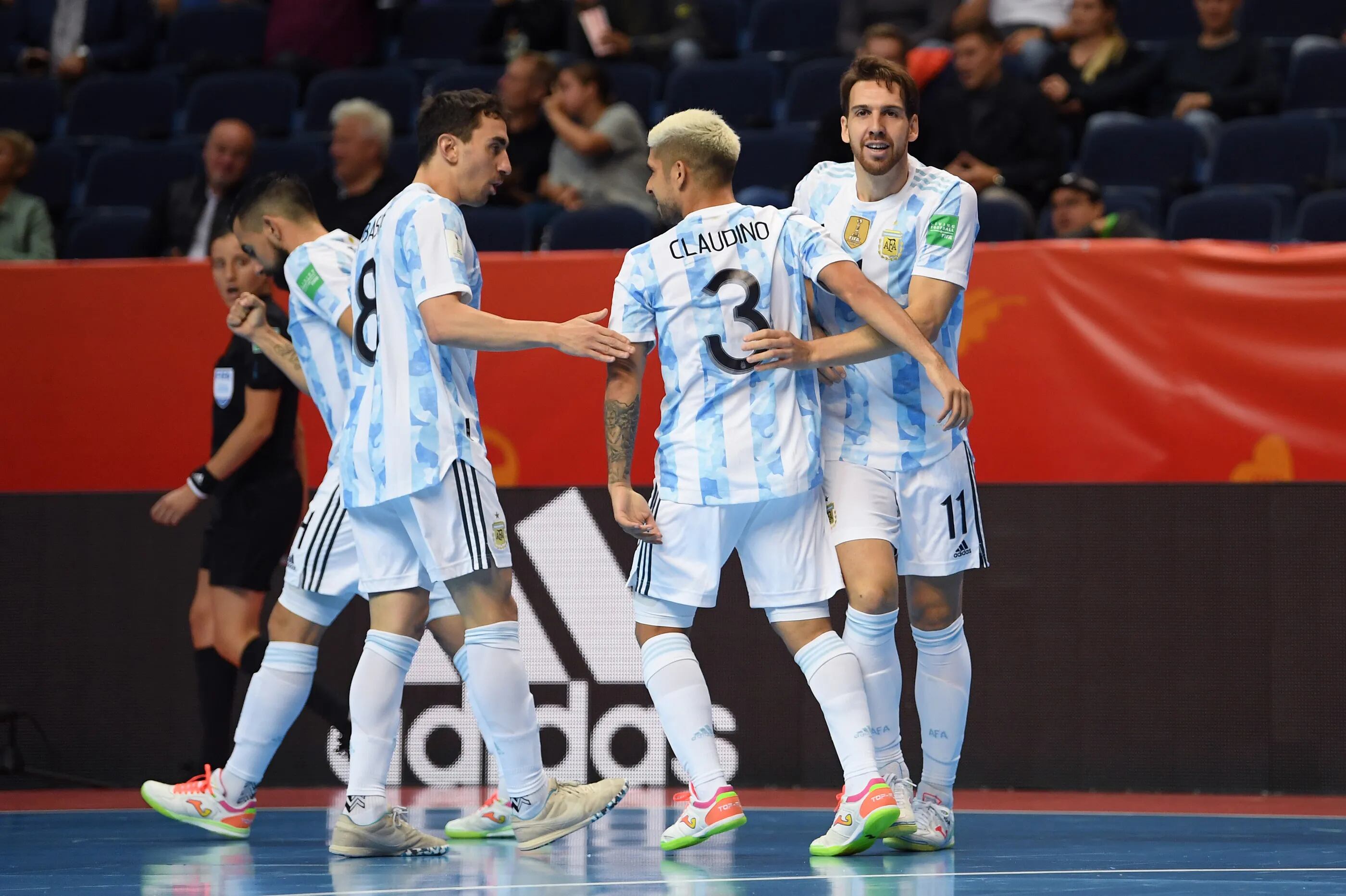Apabullante victoria de Argentina en el Mundial de futsal: venció por 11 a 0 a Estados Unidos