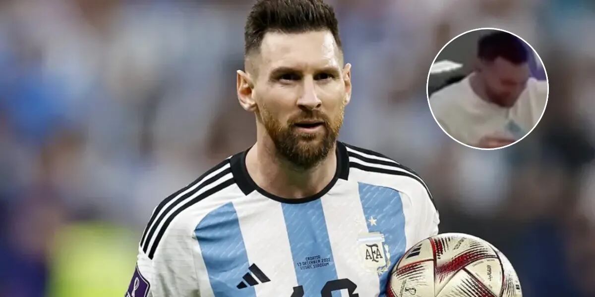 El “accidente” de Lionel Messi mientras comía gelatina que se hizo viral