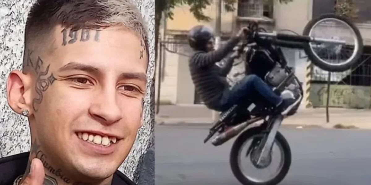 Motociclistas sin casco y haciendo “willy”: la polémica caravana que organizó L-Gante en homenaje a El Noba