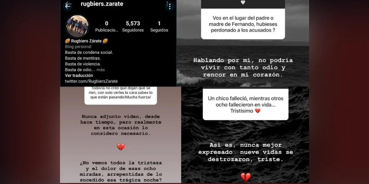 Los aterradores mensajes que publicaron Blas Cinalli y Enzo Comelli en pleno juicio por el asesinato de Fernando Báez Sosa: “Nueve familias se destrozaron”
