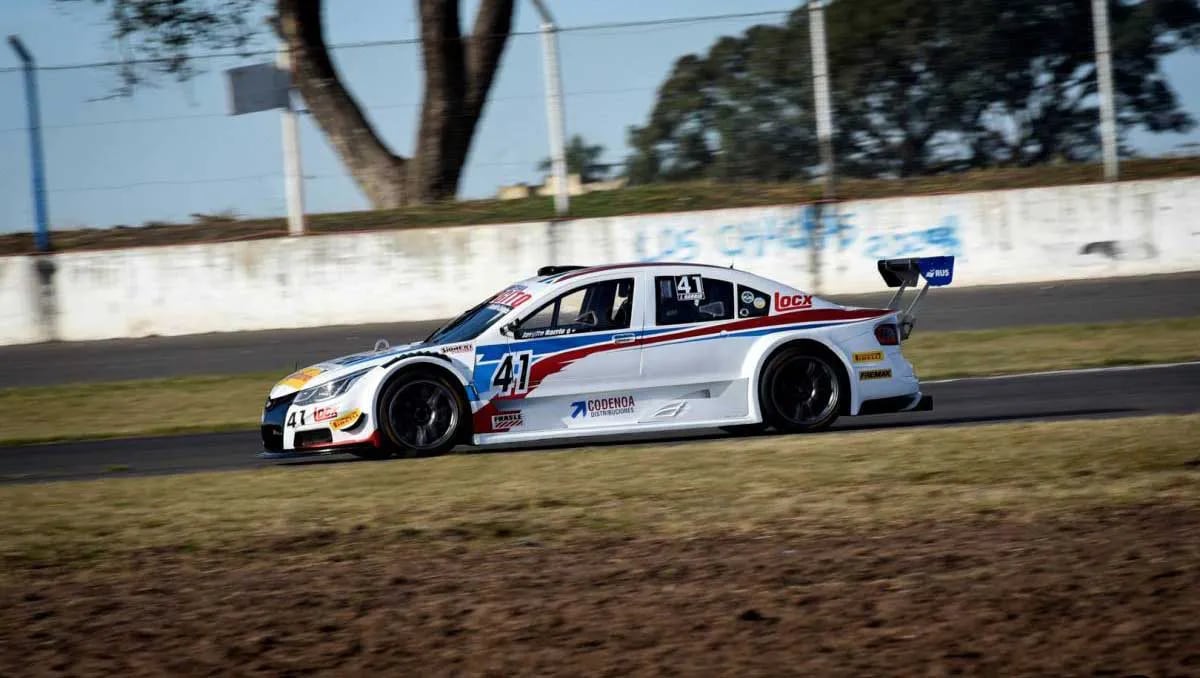 Jorge Barrio, el poleman del Top Race en el autódromo de Rosario