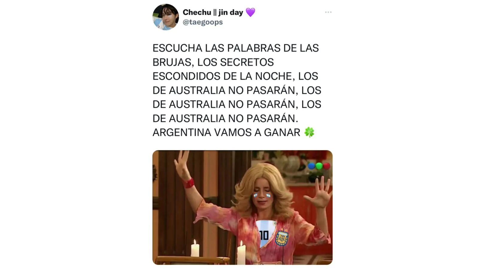 Los mejores memes del enfrentamiento entre Argentina y Australia en el Mundial Qatar 2022.