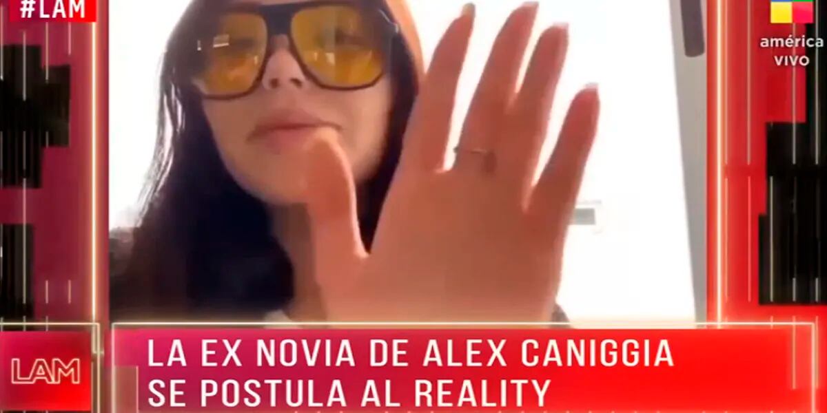 "Podría revelar algunas intimidades de él", la propuesta de la ex novia de Alex Caniggia para entrar a Gran Hermano
