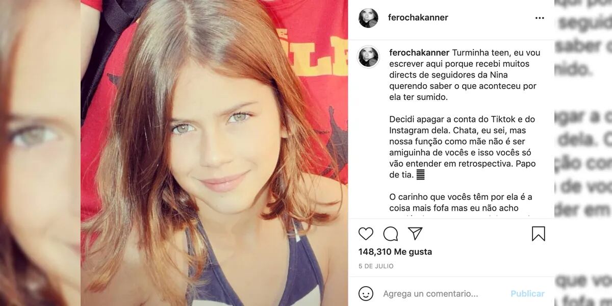 Una madre borró las redes sociales de su hija con más de 2 millones de seguidores para darle una lección
