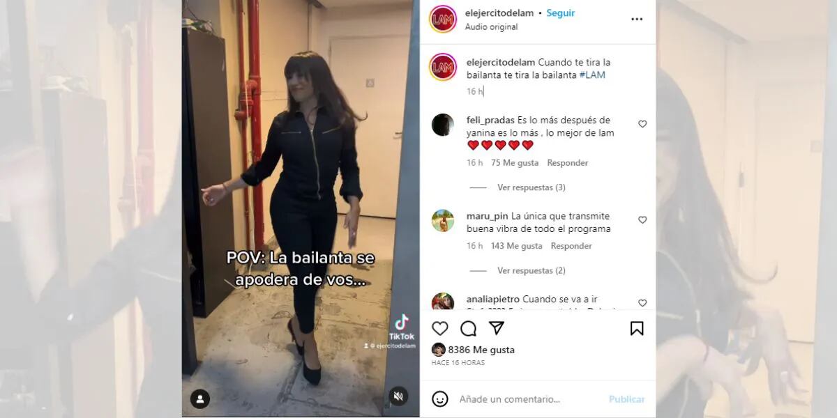 Marixa Balli se descontroló, bailó desenfrenada y el video es pura cachaca: “Cuando te tira la bailanta”
