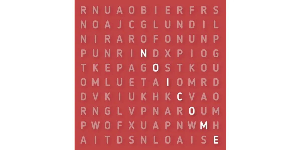 El reto visual que es viral en WhatsApp: encontrar la palabra “EMOCIÓN” oculta en la sopa de letras