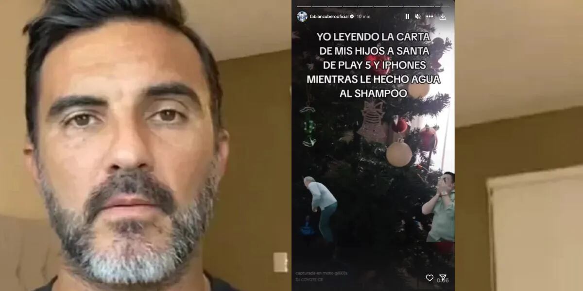 El fuerte posteo de Fabián Cubero que desató otro escándalo con Nicole Neumann y sus hijas: "Agua al shampoo"