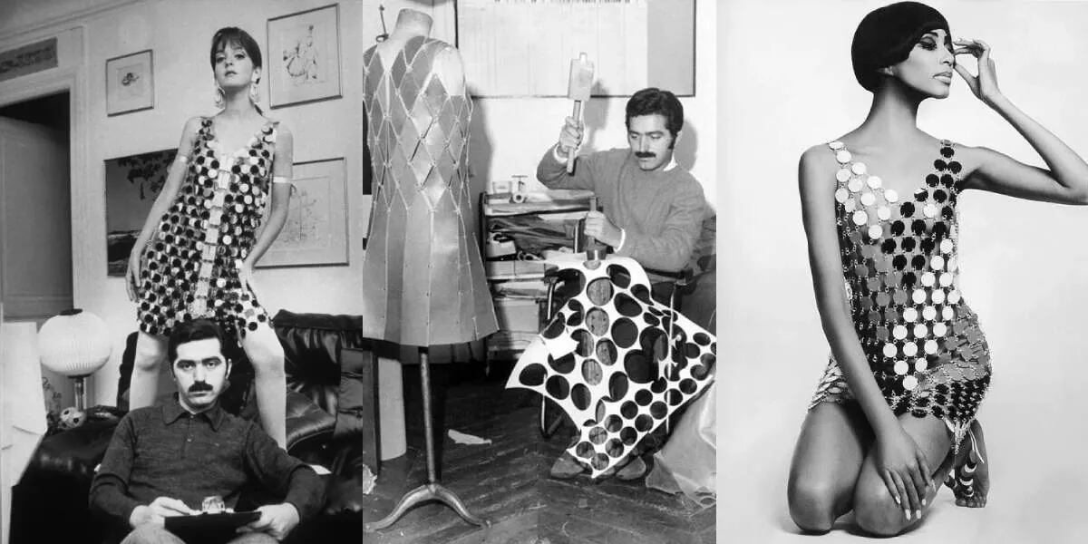 Las creaciones más icónicas de Paco Rabanne: visionario que revolucionó la moda con plásticos y metales