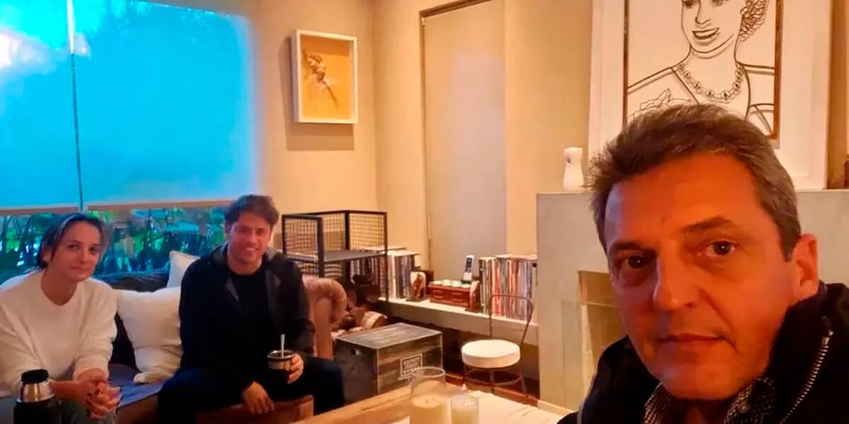 Sergio Massa compartió una foto con Axel Kicillof que alimentó el misterio electoral