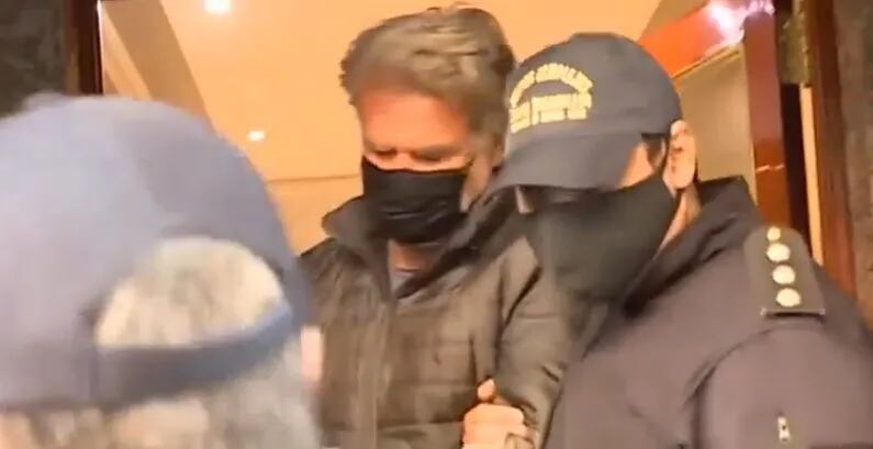 El video del momento en el que se llevaron detenido al Teto Medina