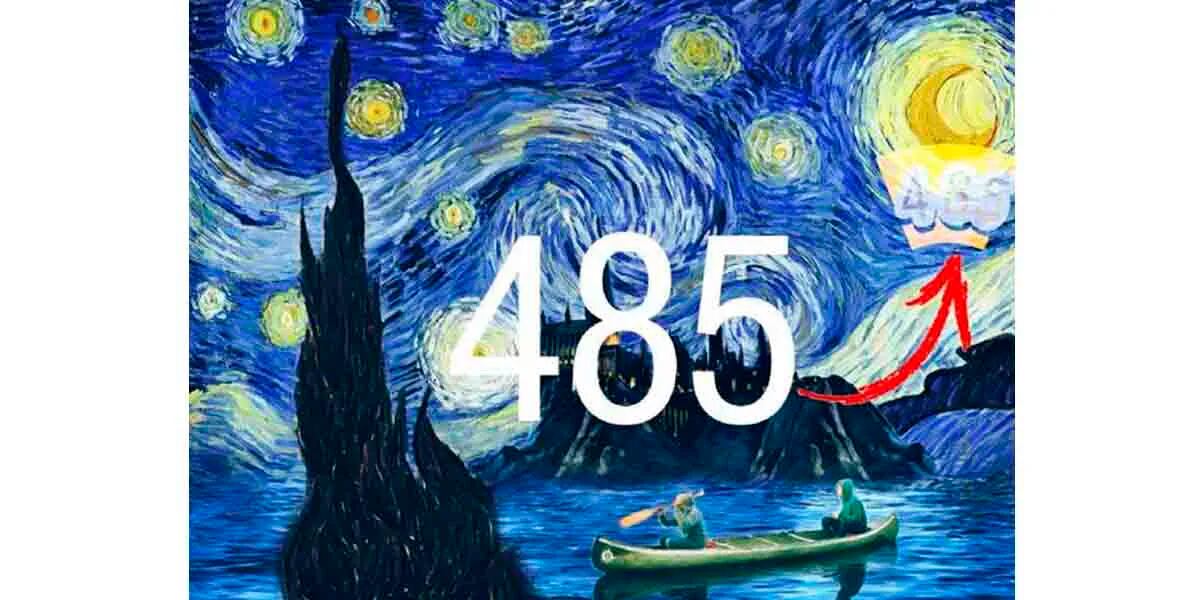 Reto visual que el 97% no logra resolver: encontrar el número escondido en la pintura de Van Gogh