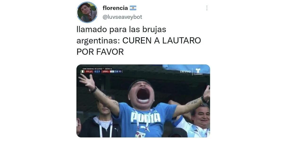 Las brujas argentinas salieron a bancar con todo a la Selección Argentina y los memes estallaron: "Congelé al árbitro"