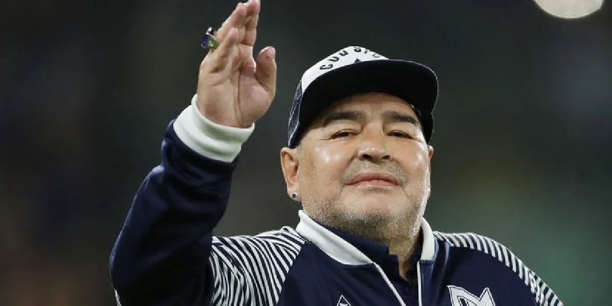 Aseguran que vieron a Diego Maradona en el partido de Argentina vs. México y la foto es contundente: “Piel de gallina”