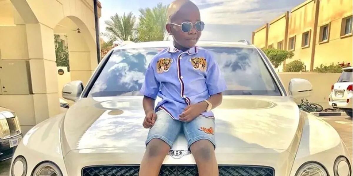 Cómo vive Mompha Junior, el millonario más joven del planeta con tan solo 10 años