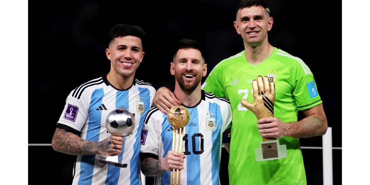 La particular frase de Messi en la premiación del Mundial que no se vio antes