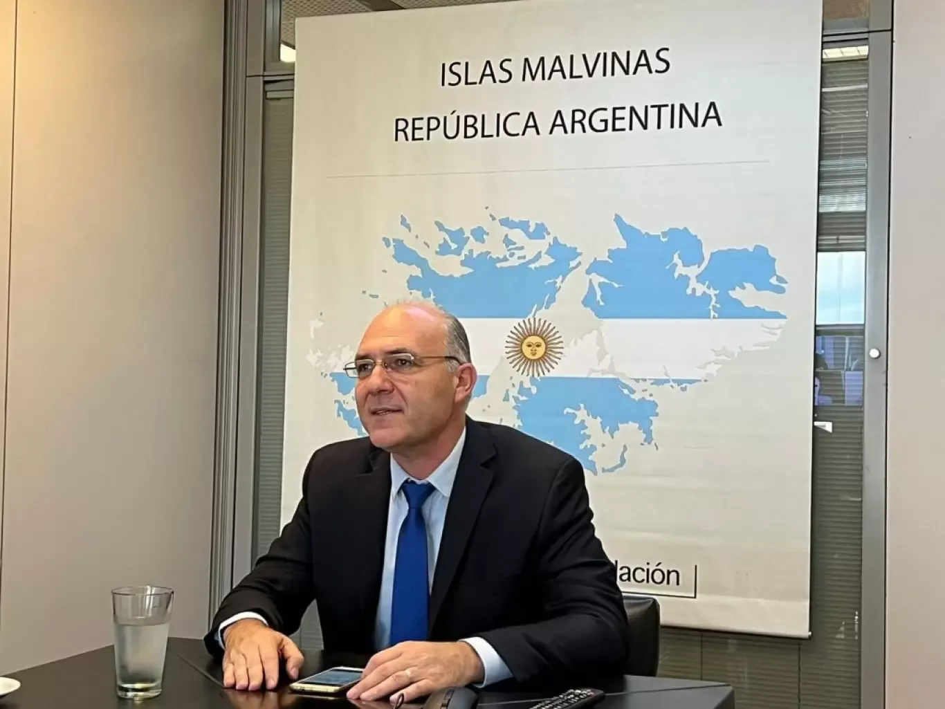 “Malvinas no es una cuestión partidaria, está por encima de las diferencias políticas”, sostuvo Guillermo Carmona