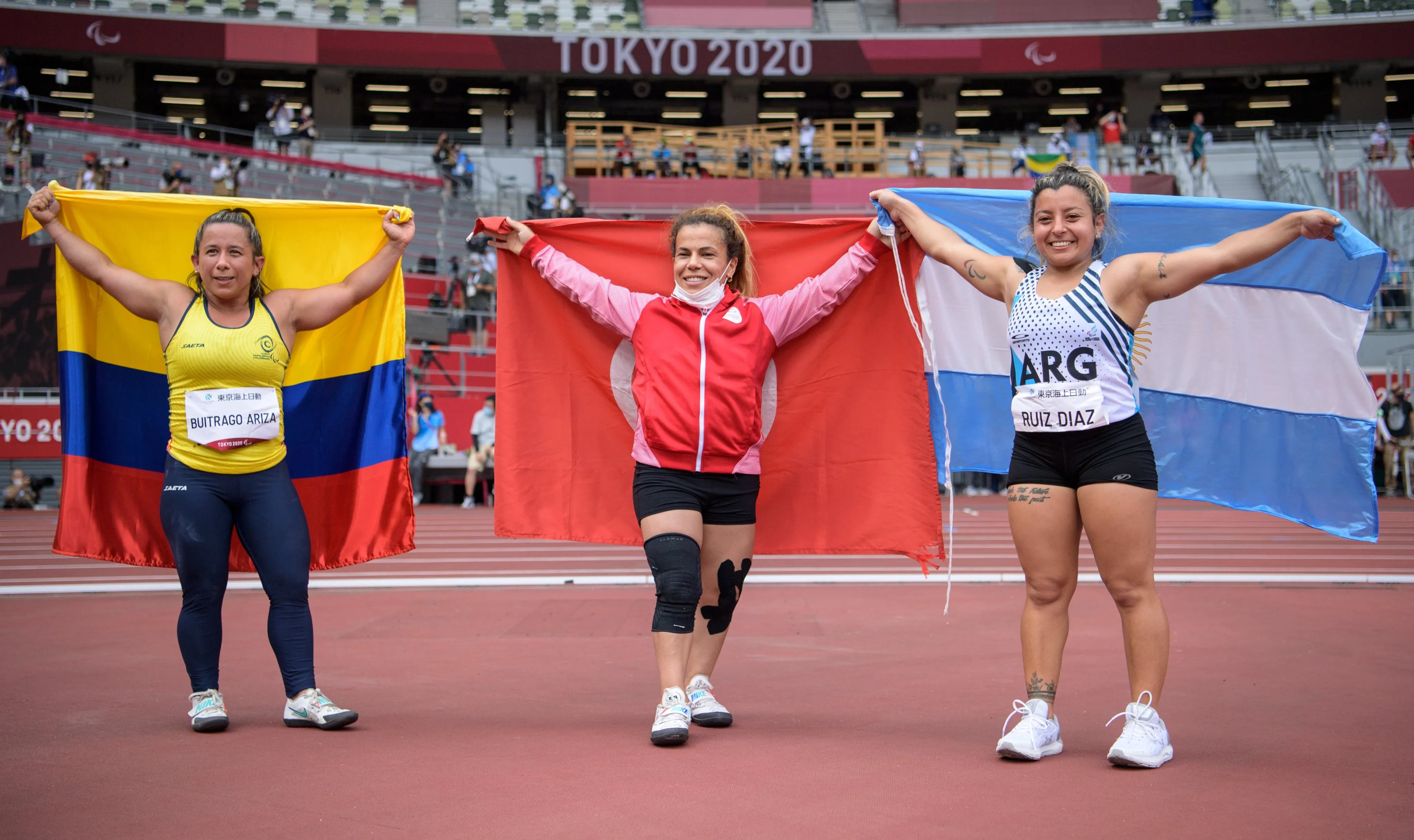Antonella Ruiz Díaz, atleta argentina juegos paralímpicos medalla de bronce