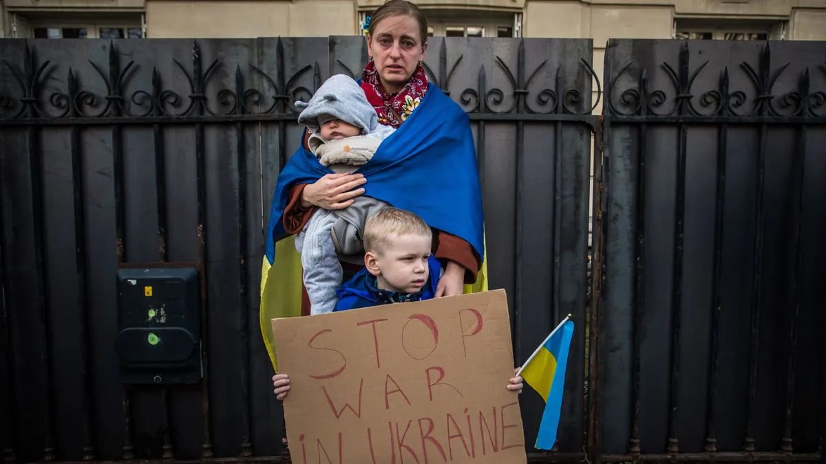 Ucrania denunció que 358 nenes murieron desde el inicio de la guerra