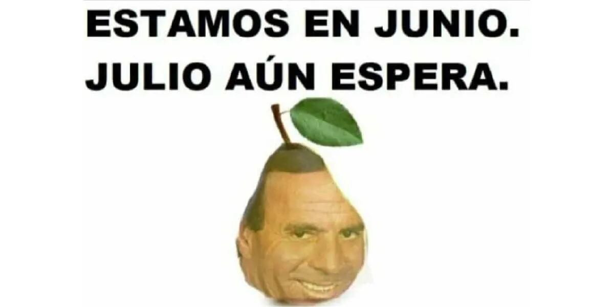 😂 Termina junio y los memes de Julio Iglesias salieron a picantear las