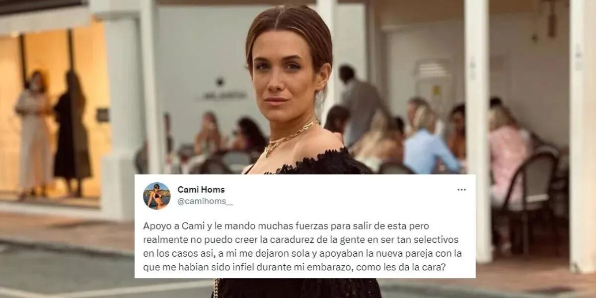 Camila Homs salió a bancar a Camila Mayán y le tiró un furioso palito a Rodrigo De Paul: “¿Cómo les da la cara?”