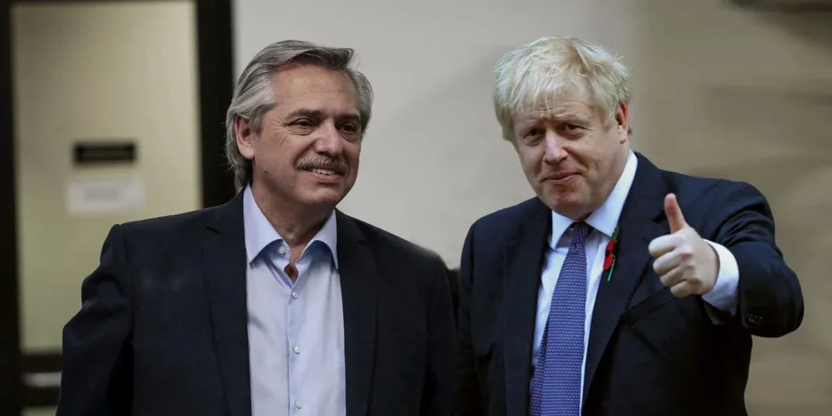 Alberto Fernández le negó a Boris Johnson un avance bilateral si no hay negociaciones por la soberanía de las Malvinas
