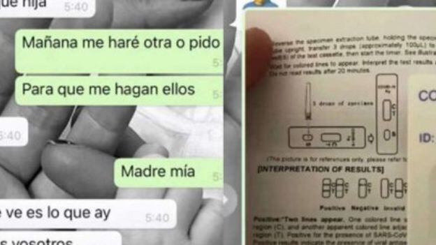 Le compartió una foto de su test de embarazo a su padre y desató un mal entendido viral