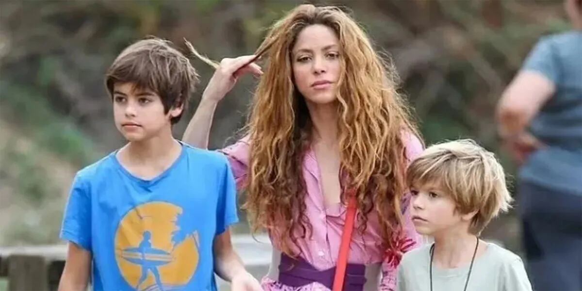Shakira reveló el calvario que viven sus hijos en la escuela tras la separación de Gerard Piqué