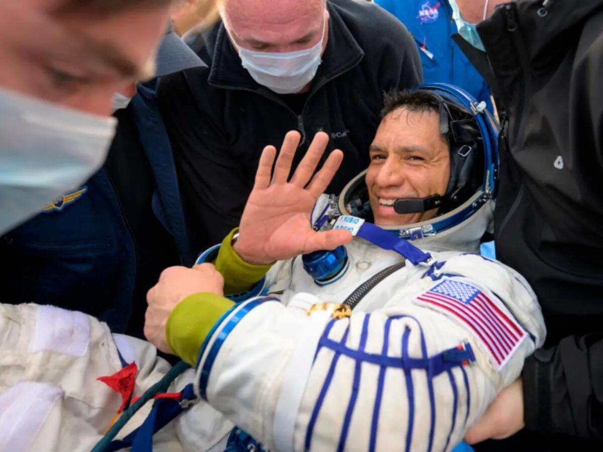 La historia de otro mundo de Frank Rubio: estuvo seis meses “atrapado” en el espacio y vivió una odisea