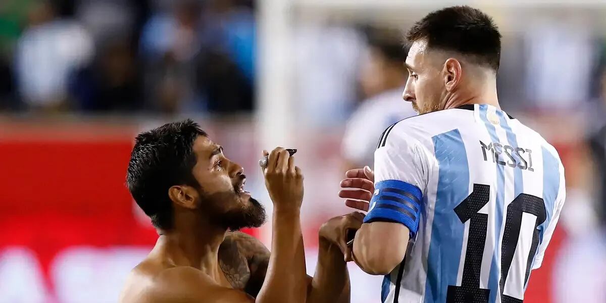 El incómodo momento de Lionel Messi en el amistoso ante Jamaica: “Me llevé un susto”