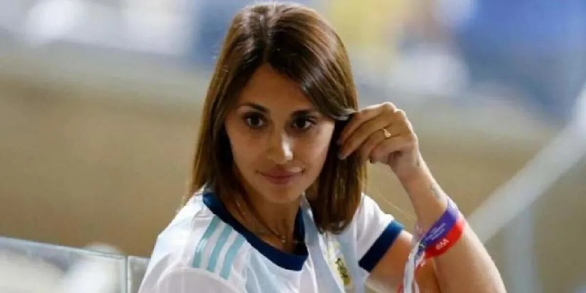 La desolada reacción de Antonela Roccuzzo en la cancha mientras Argentina perdía en el debut del Mundial Qatar 2022