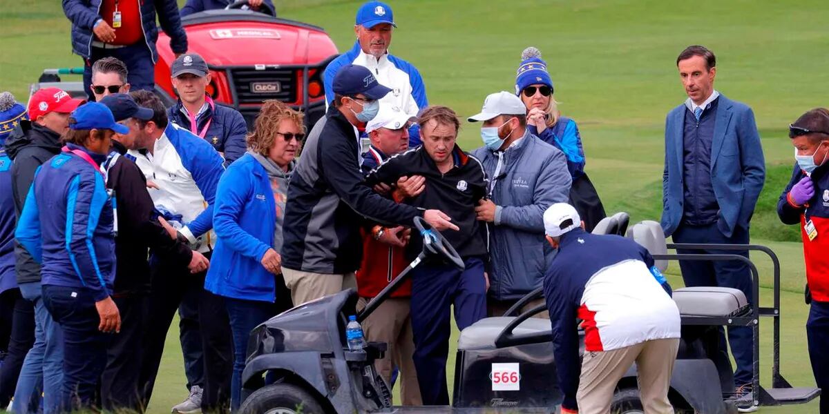 Un actor de “Harry Potter” se desplomó en un torneo de golf y tuvieron que asistirlo