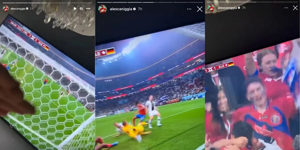 La picante chicana de Alex Caniggia por la eliminación de Alemania del Mundial Qatar 2022: "A casita"