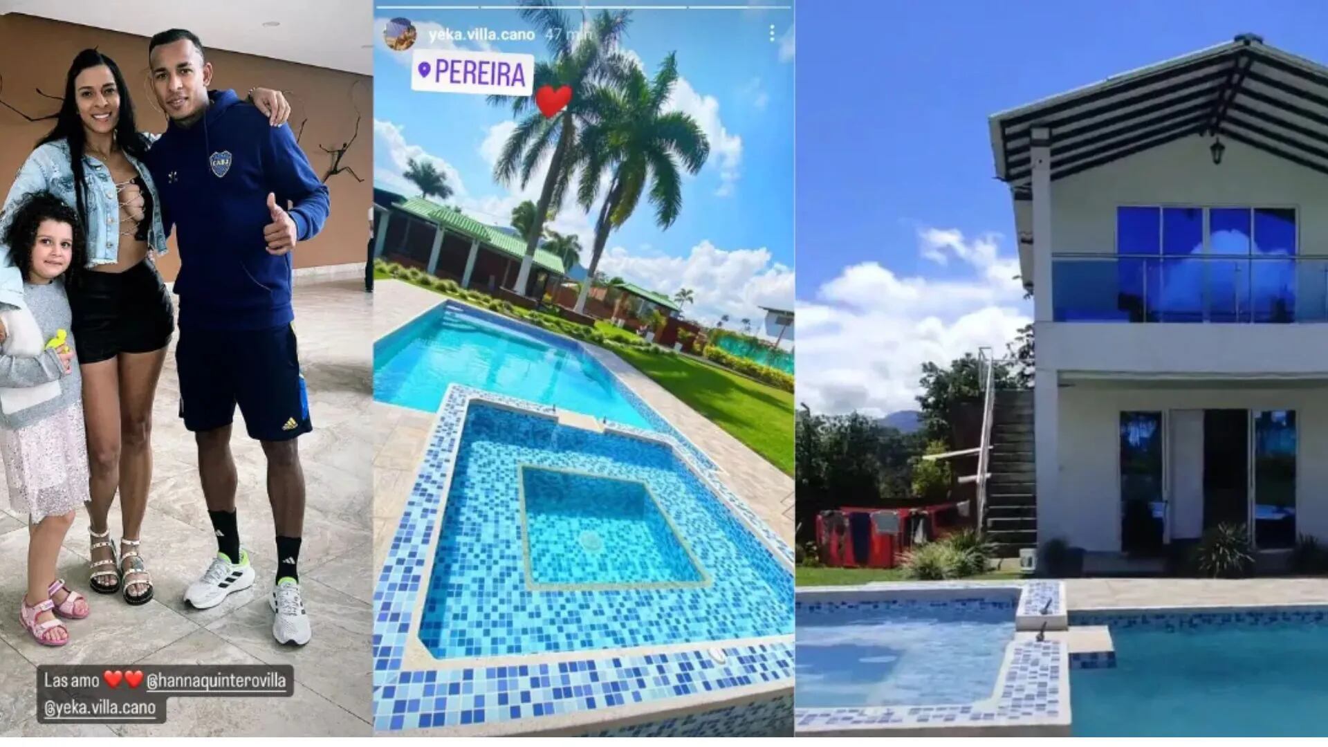 Así es la lujosa vida de la familia de Sebastián Villa en Colombia: una enorme mansión, pileta y a puro sol