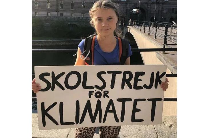 "Huelga escolar por el clima" de Greta Thunberg, la joven activista que fue burlada por vivir con Asperger
