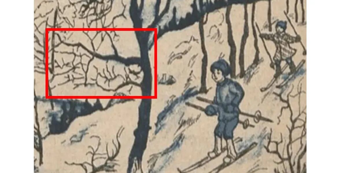 Reto visual nivel experto: encontrar al tercer nene entre la nieve y en solo 5 segundos
