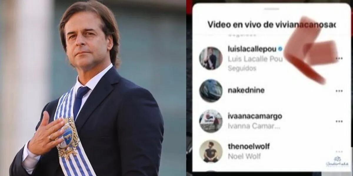 Luis Lacalle Pou vio el video en vivo de Viviana Canosa y alimentó los rumores de romance: “Que sea la primera dama”