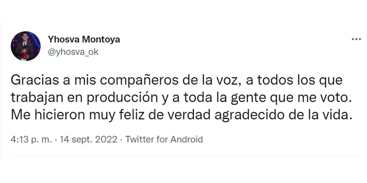 El calvario de Yhosva Montoya, el ganador de La Voz Argentina, por el odio en redes: "Me hicieron sentir muy mal"