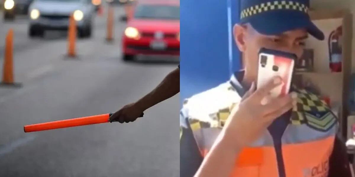 “Hacele la multa por pelotudo”, polémica por el insulto de un policía de la Caminera a un automovilista que presentó su carnet digital  