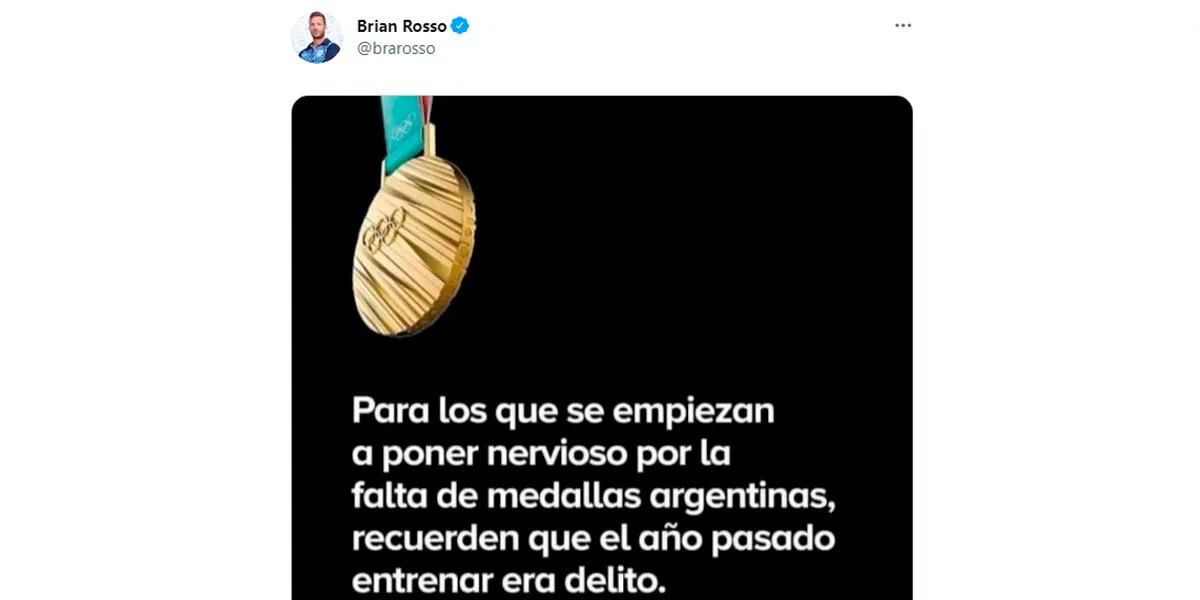 El durísimo mensaje de un atleta argentino a quienes criticaron la falta de medallas: “Entrenar era delito”