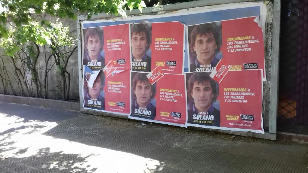 Un mapa interactivo muestra los afiches en infracción de los partidos políticos durante la campaña electoral