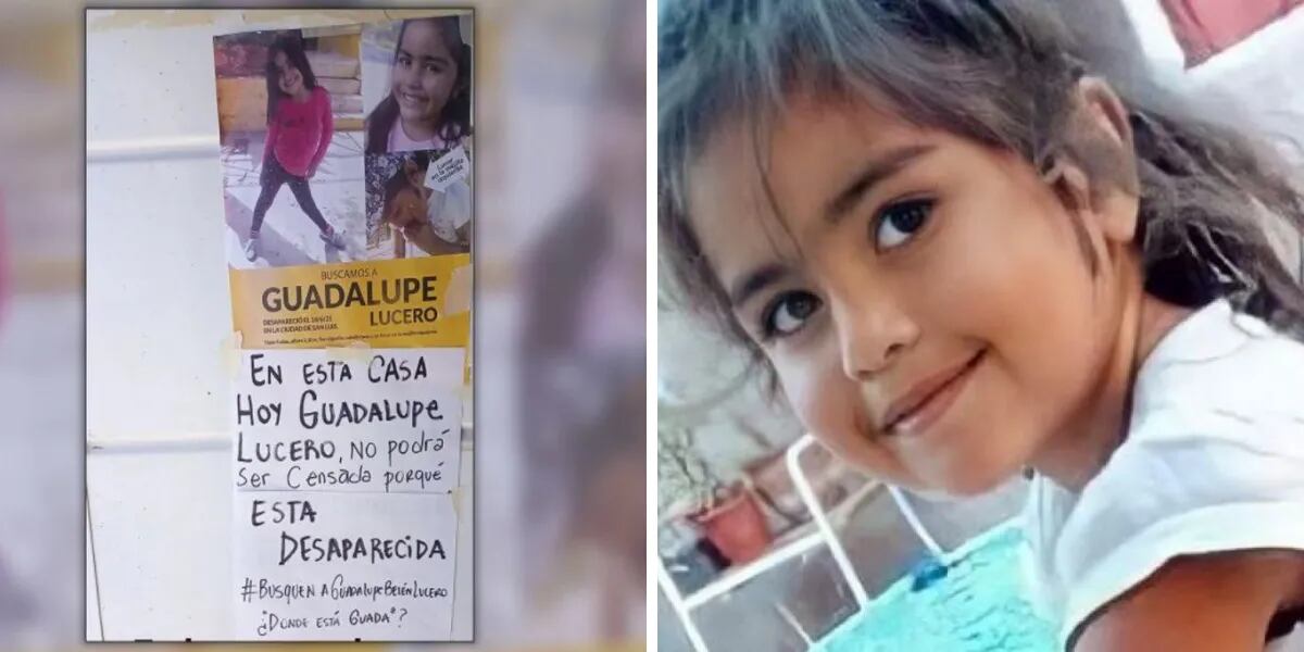 El desgarrador mensaje de la mama de Guadalupe: “No podrá ser censada porque está desaparecida”