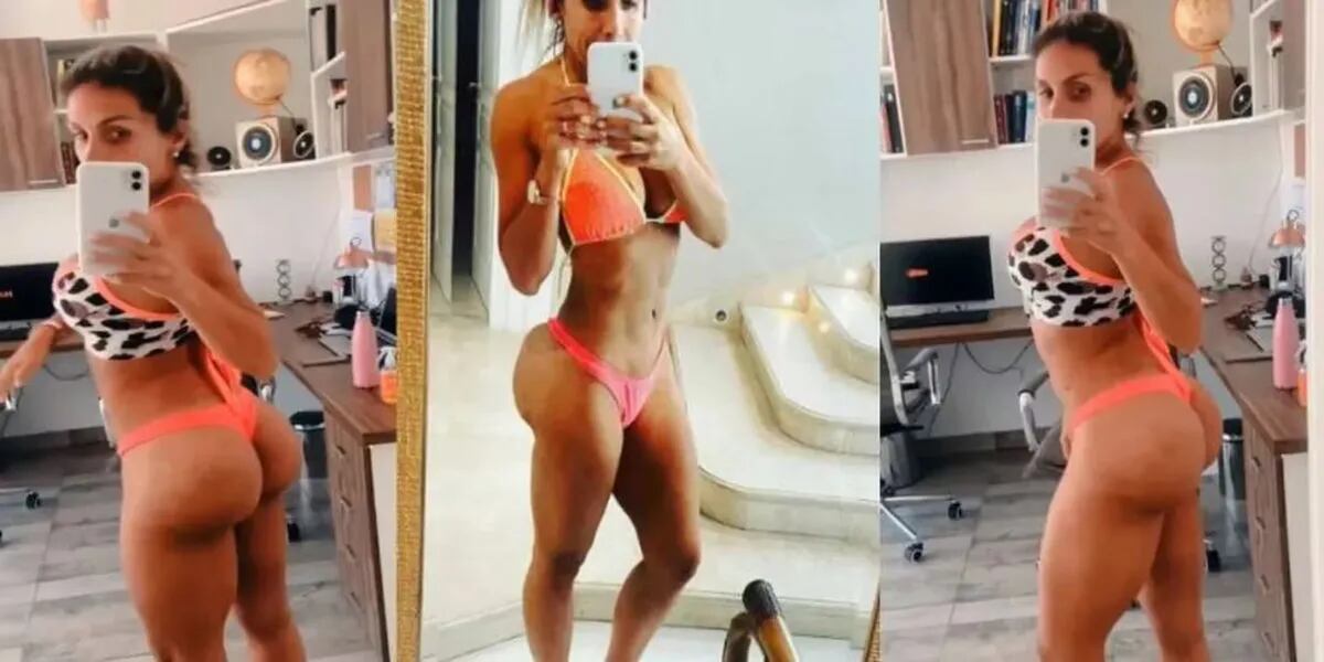 Las fotos de la esposa de Aníbal Lotocki en bikini que causaron preocupación por su salud: “¿Te pusieron cemento?”