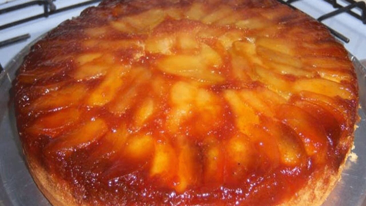 Torta Invertida De Manzanas Fácil Y Sin Manteca Mia Fm
